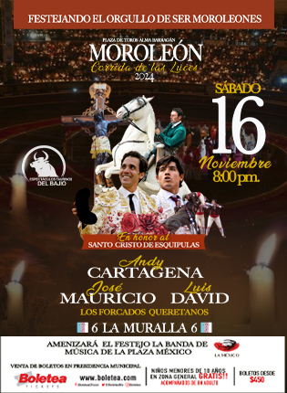MOROLEÓN CORRIDA DE LAS LUCES